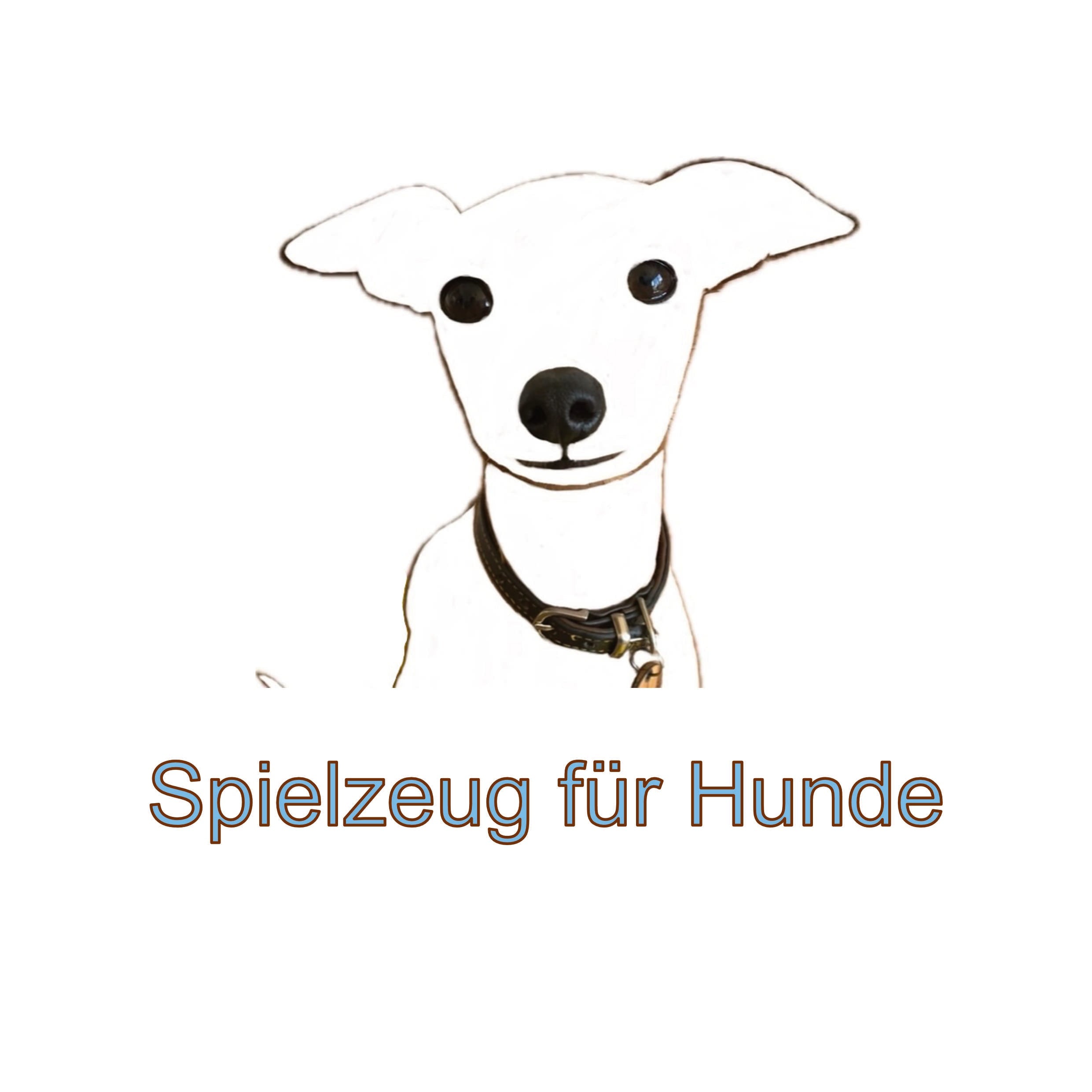 Schild mit Text Spielzeug für Hunde