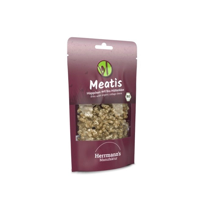 Herrmann‘s Manufaktur Meatis Hüttenkäse, proteinreicher Snack für Hunde 
