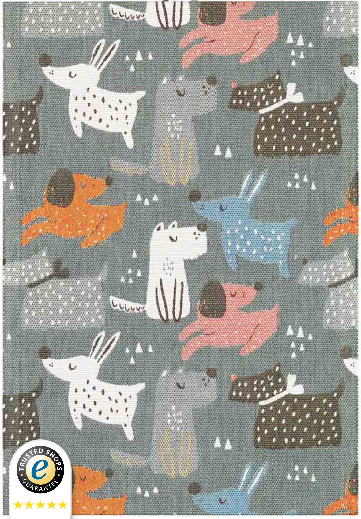 Ekelund Geschirrtuch "Hundar"