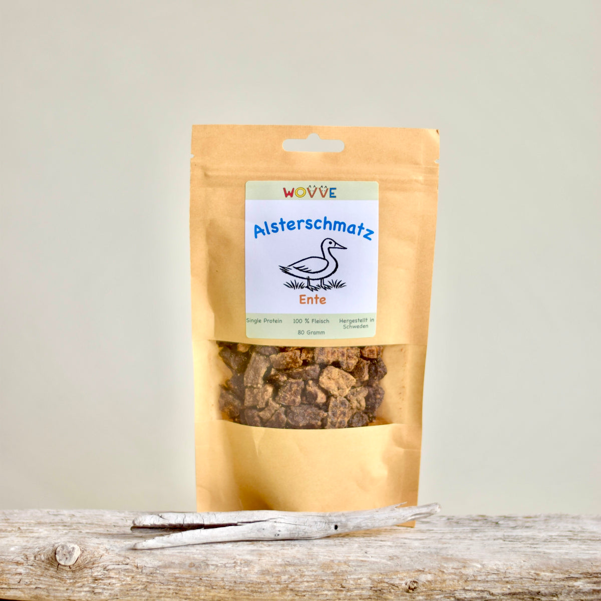 Hundeleckerlies aus Entenfleisch 
