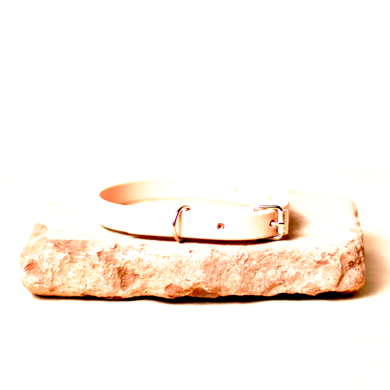 Biothane Halsband Beige 24cm