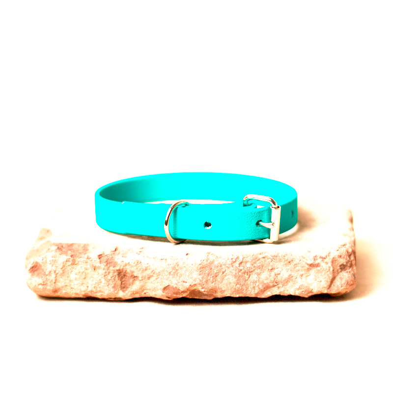 Biothane Halsband Tuerkis 27cm