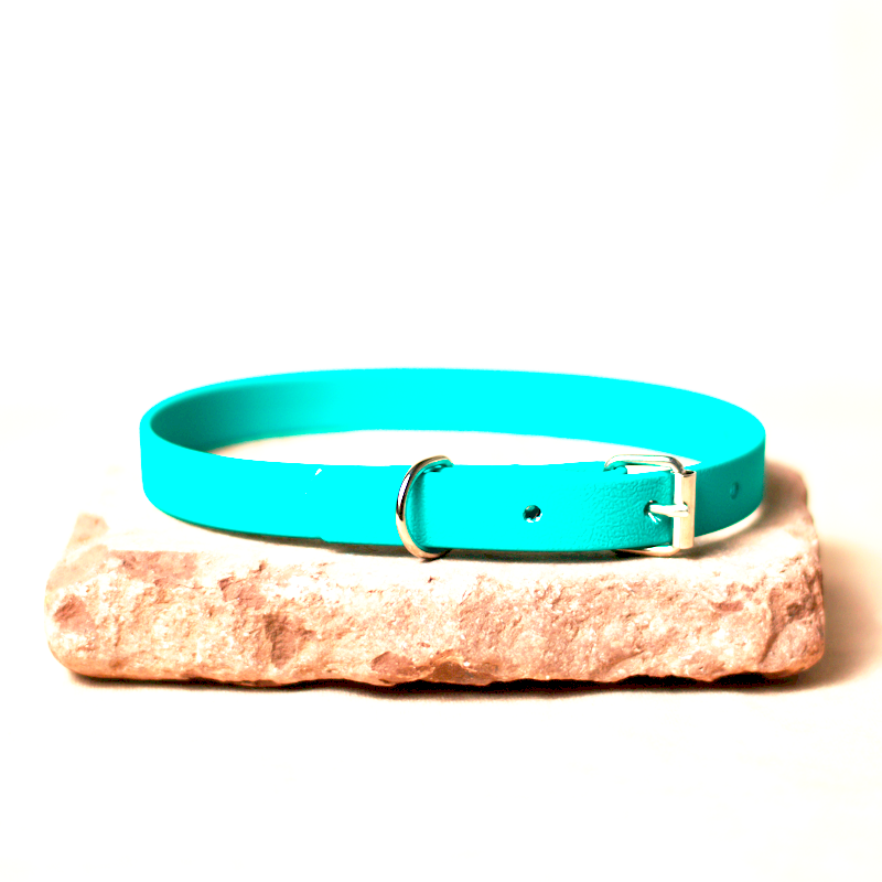Biothane Halsband Tuerkis_35cm