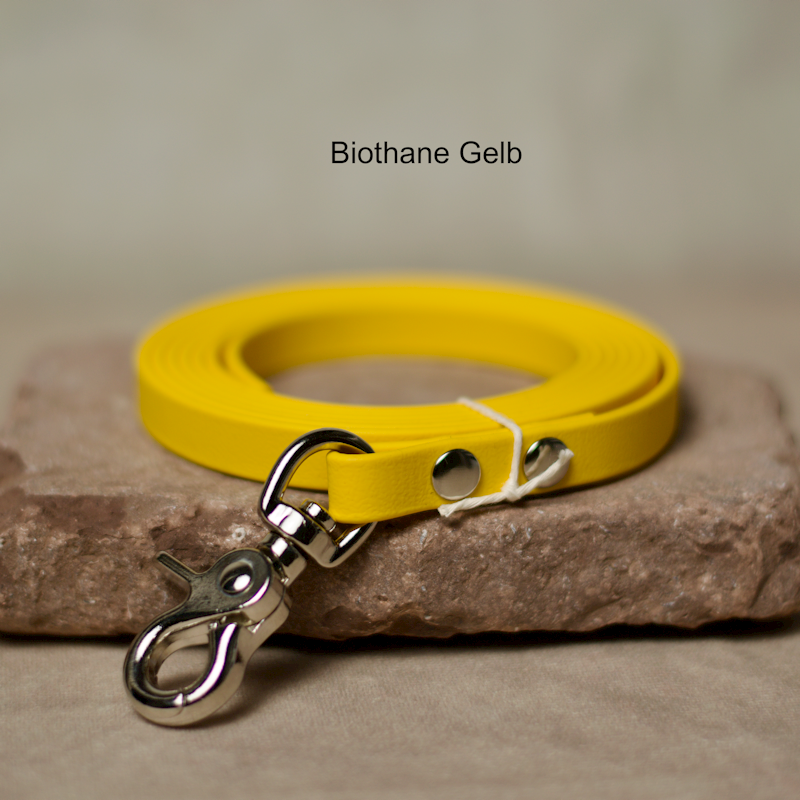 Biothane Leine Gelb 2