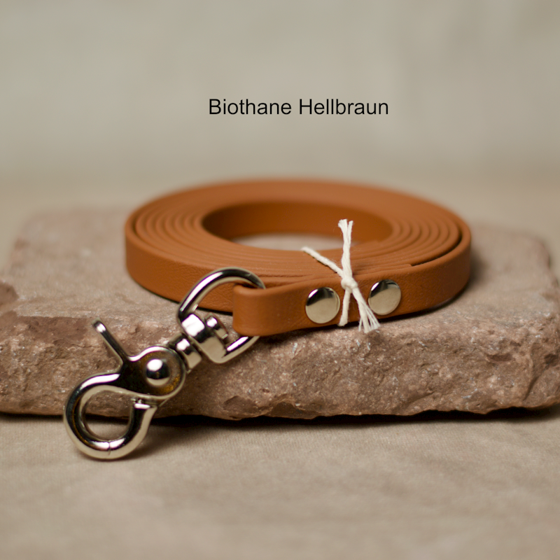 Biothane Leine Hellbraun 2m