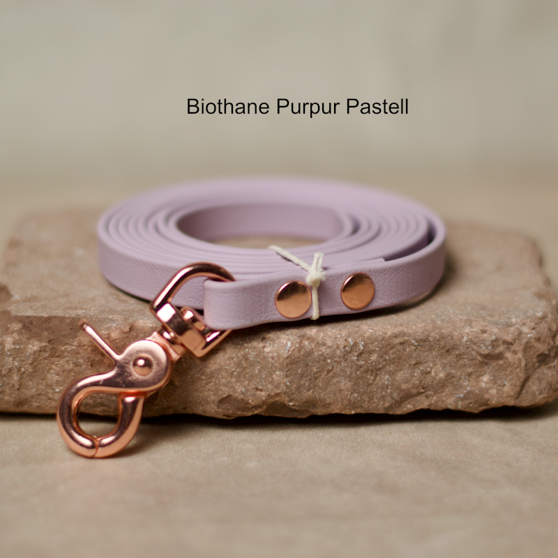 Biothane Leine Pastelrosa 2m