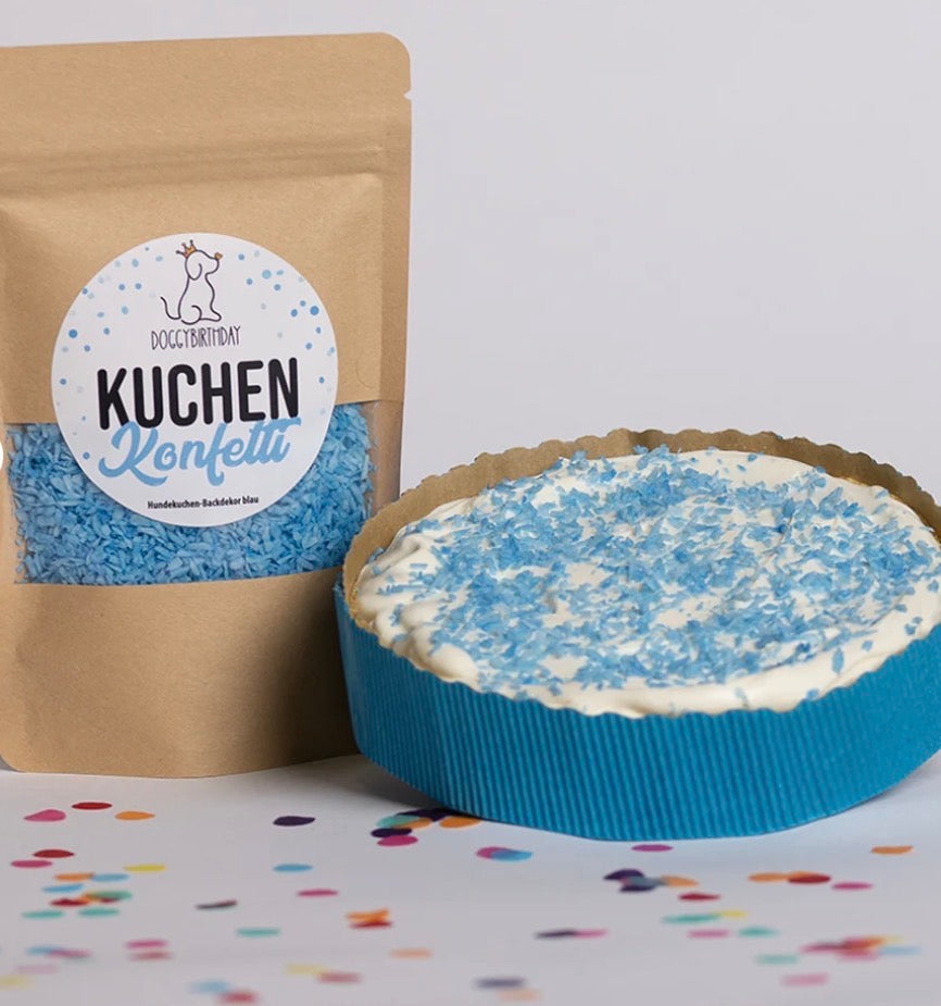 Kuchendeko für Hundekuchen 