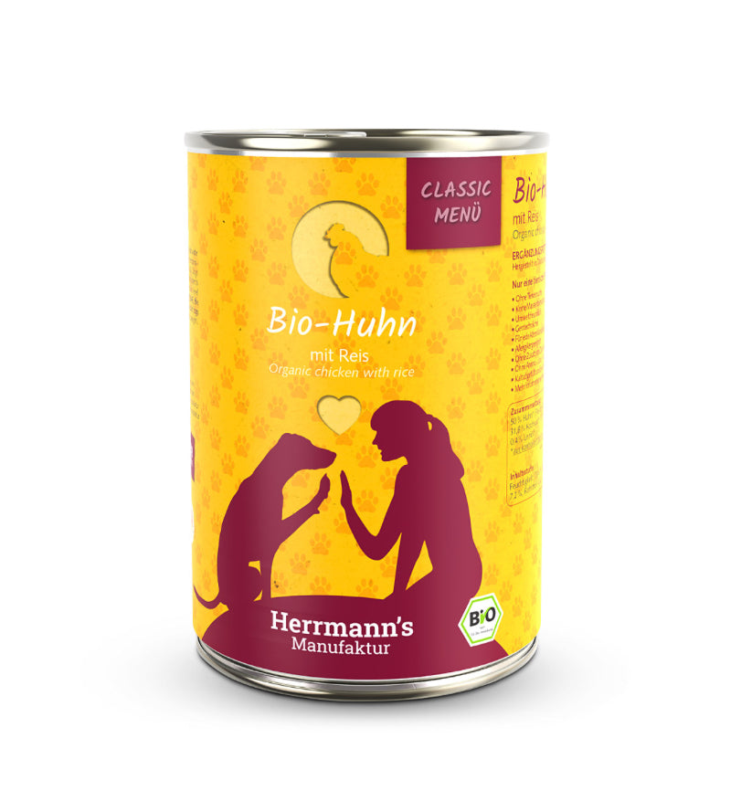 Herrmann´s Manufaktur Classic Menü Huhn mit Reis (400 g)