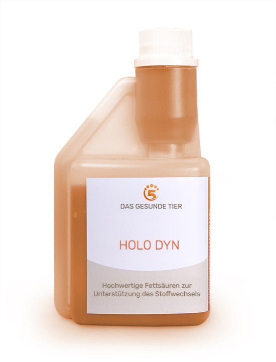 Flasche orange mit Holodyn - hochwertige Fettsäuren