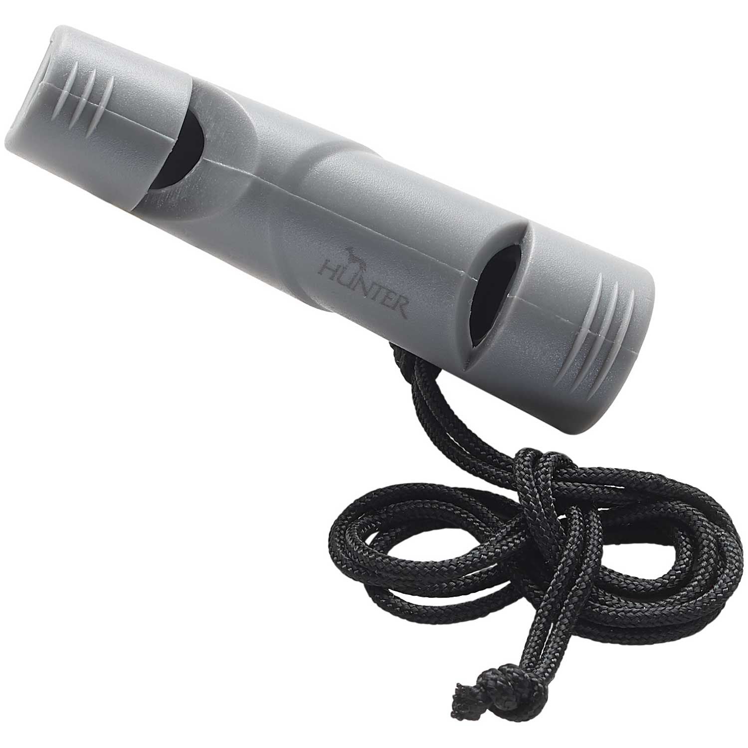Hundepfeife der Firma Hunter in grau