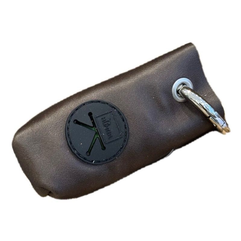 Hunter Yuna Kotbeutelspender Aubergine Glattleder