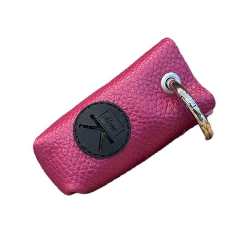 Hunter_Yuna_Kotbeutelspender_Pink Glattleder
