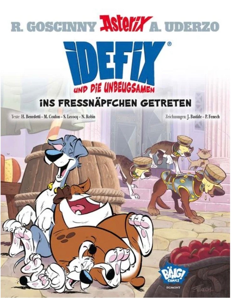 Ein Kinderbuch über Idefix und Freunde 