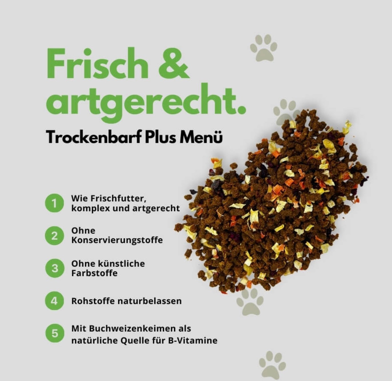 Eine Übersicht warum Trockenbarf genommen wird 