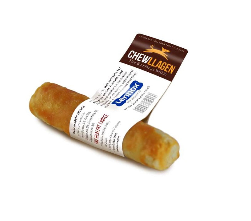 ChewLagen Mini Rolls Chicken – proteinreiche Kaurolle für Hunde aus Huhn für Zahnpflege und langanhaltenden Kauspaß
