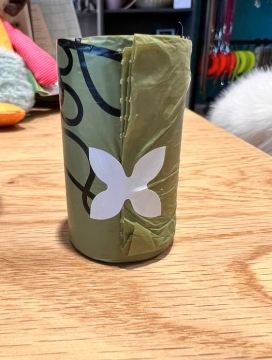 Rolle Kotbeutel Olivgrün