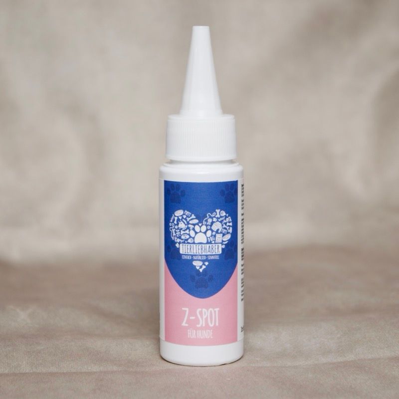 Tierliebhaber Z-Spot Öl für Hunde in Tropfflasche, pflegendes Hautöl zur punktuellen Anwendung bei empfindlicher und juckender Hundehaut