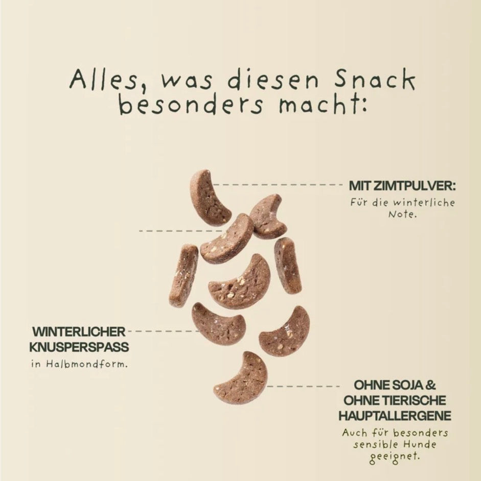 Die Zusammensetzung der Vegetarischen Hundekekse 